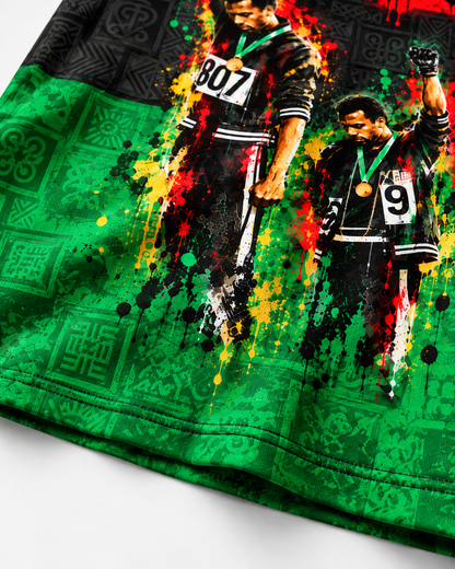 BLACKFUL 1968 T-shirt graphic detail