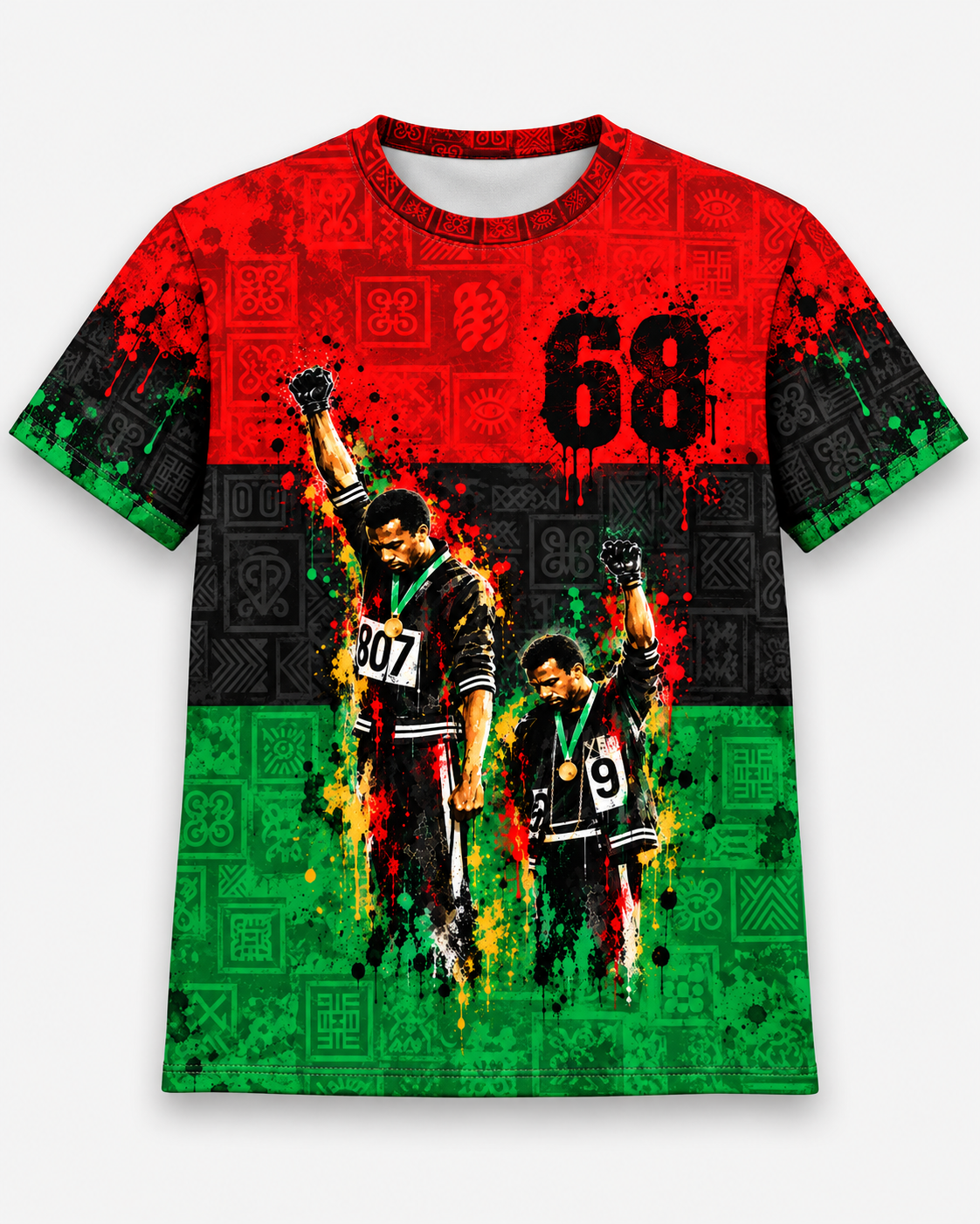 BLACKFUL 1968 T-shirt front